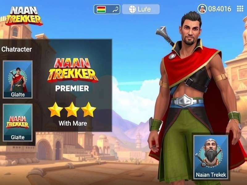 Naan Trekker Premier Gameplay Screenshot